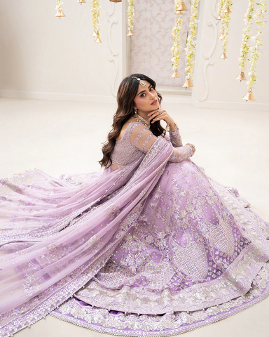 Rua by Faiza Saqlain | Unstitched Wedding Festive Collection - 2025 (PINAR)