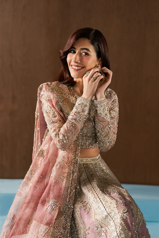 Hayat by Afrozeh | Unstitched Wedding Collection - 2025 (ZAVIYAH)