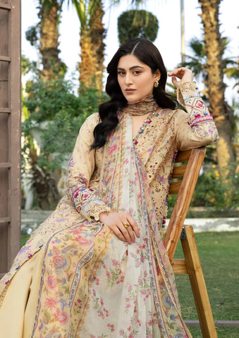 Elaf Chikankari Unstitched Print Collection - 2026 ERC-5B KHUSHEE