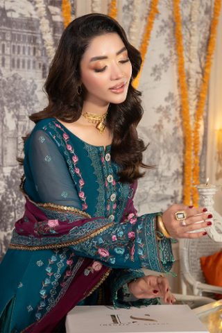 Shagun by Imrozia Serene | Unstitched Wedding Formals - 2025 M-110 Hinaaya