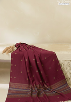 Wijdan Wool Printed Women's Shawl Collection - 2025 (RED)