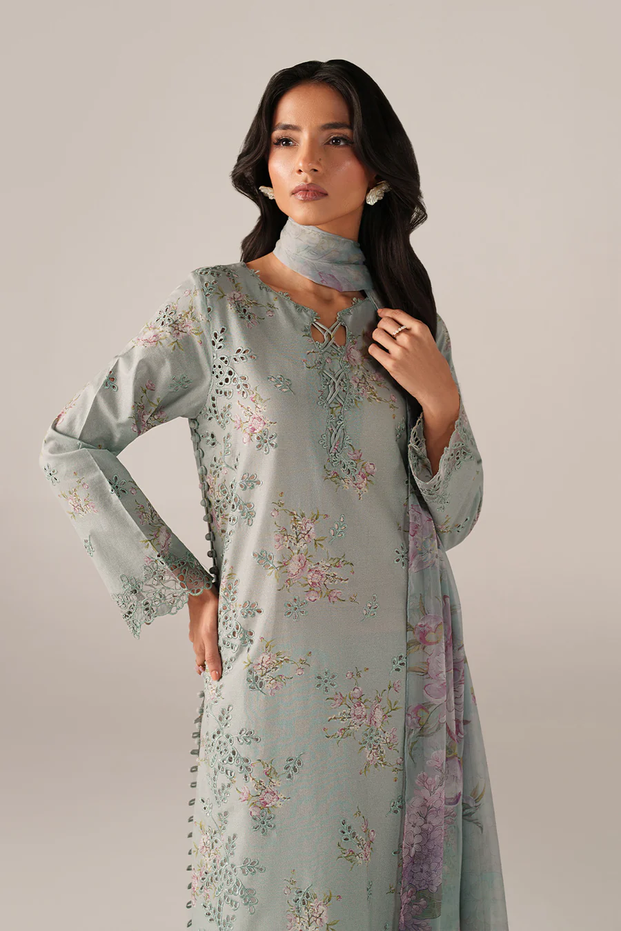 Iznik Unstitched Spring Summer Lawn Collection - 2026 SS-12