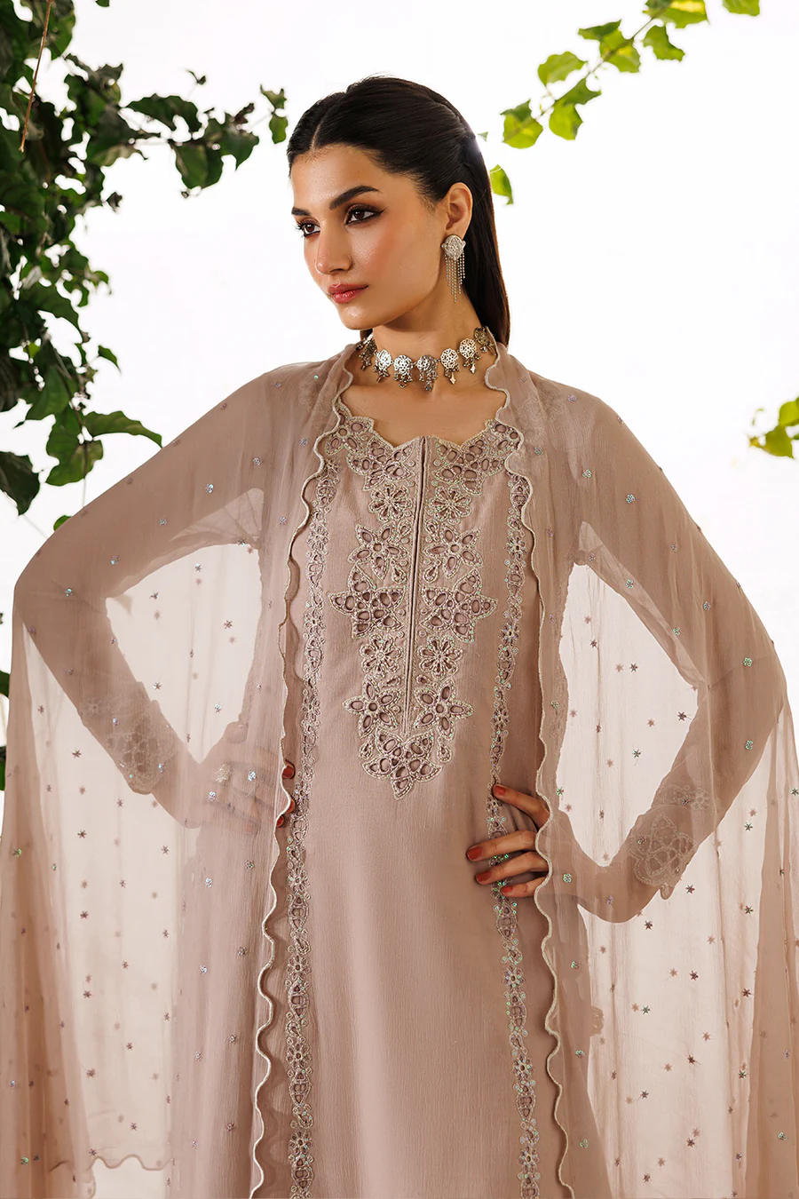Iznik Unstitched Embroidered Chiffon Semi-Formals Collection - 2026 CC-92