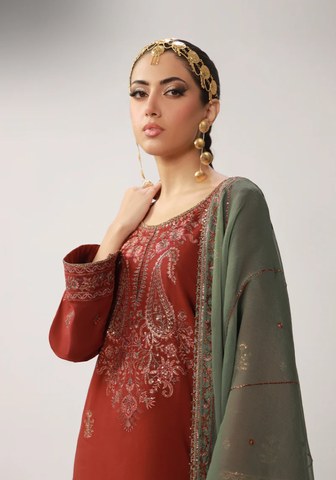 Layaan by Asim Jofa | Unstitched Festive Formal Collection - 2025 AJULO-05