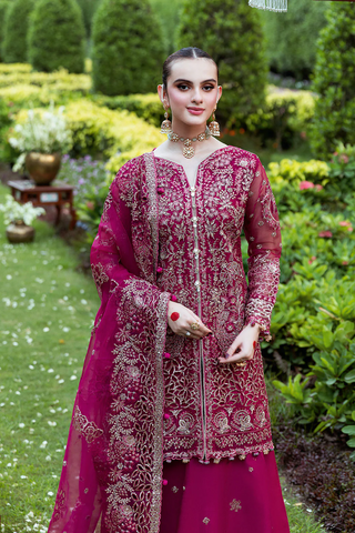 Shagna Mehfil Unstitched Festive Formals Collection - 2025 SF-03 MAHER
