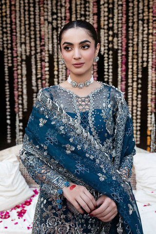 Shagna Mehfil Unstitched Festive Formals Collection - 2025 SF-04 SAAHIL