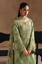 Naqsh by Ramsha | Unstitched Emb & Print Vol-02 Rawsilk'26 (RS-201)