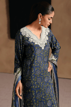 Naqsh by Ramsha | Unstitched Emb & Print Vol-02 Rawsilk'26 (RS-204)