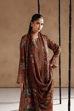 Naqsh by Ramsha | Unstitched Emb & Print Vol-02 Rawsilk'26 (RS-206)