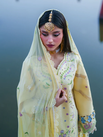Gul by Mahnur | Unstitched Embroidered Lawn Collection - 2026 G-014