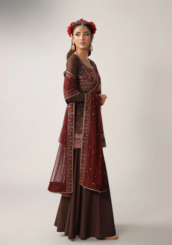 Layaan by Asim Jofa | Unstitched Festive Formal Collection - 2025 AJULO-07