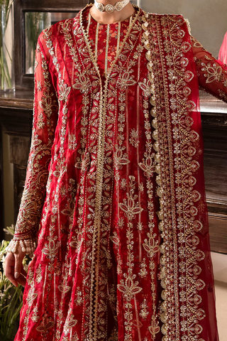 Dastan Goi by Afrozeh | Unstitched Luxury Wedding Collection - 2025 (TEAROSE)