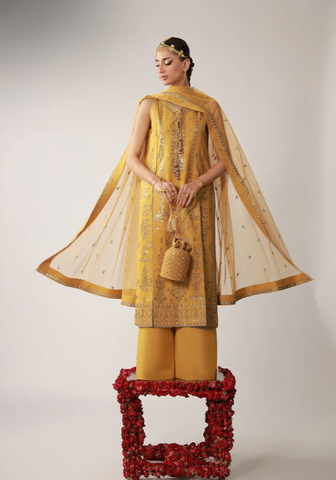 Layaan by Asim Jofa | Unstitched Festive Formal Collection - 2025 AJULO-09